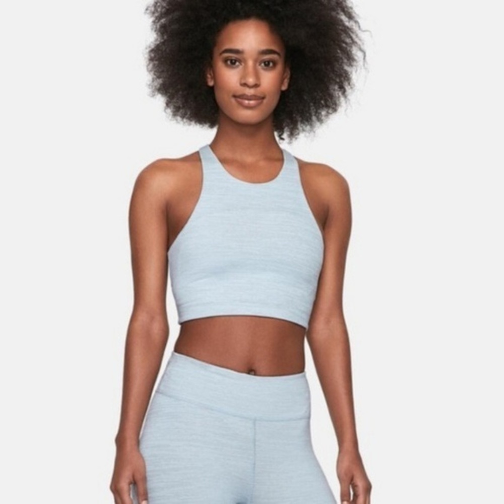 Ice blue techsweat bra size large